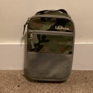 L.L. Bean Green Camouflage Toiletry Bag